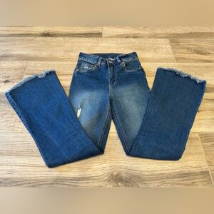 Dark Blue Denim Jeans